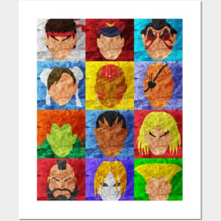 Street Fighter Pop Art Posters and Art